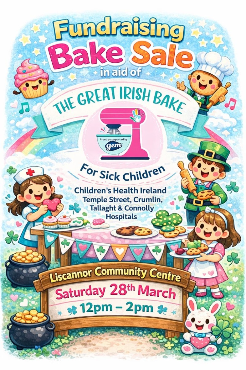Great Irish Bake for Sick Children